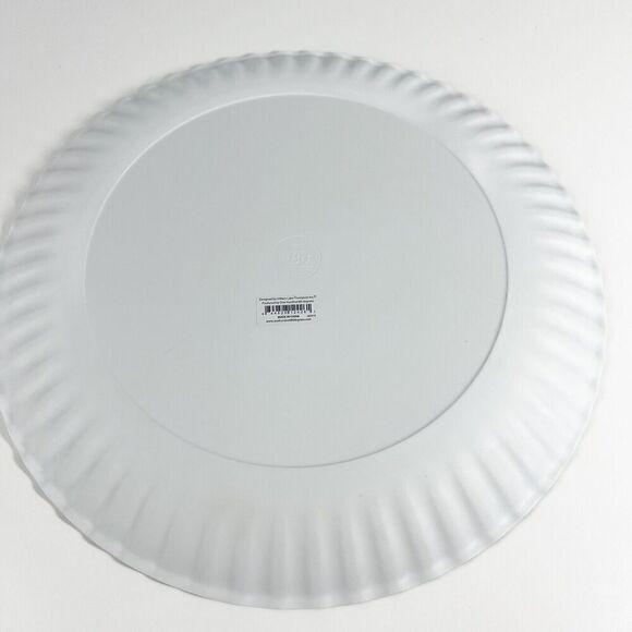 Melamine Santa On Bike Serving Plate Platter 16” NEW - Picture 5 of 6